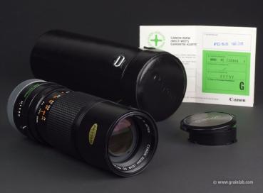 Canon FD 100-200mm f/5.6 S.C.
