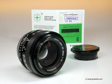 Canon FD 55mm f/1.2 S.S.C Aspherical