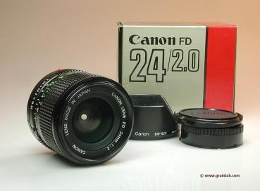 Canon FD 24mm f/2.0