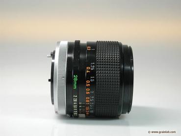 Canon FD 28mm f/2.0 S.S.C.