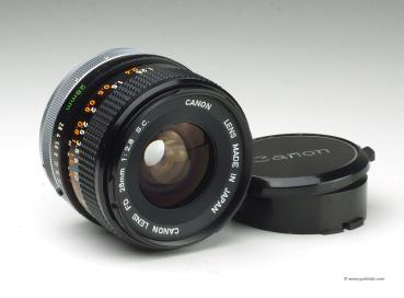 Canon FD 28mm f/2.8 S.C. for sale - Grainlab