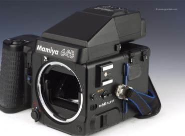 Mamiya M645 Super + AE Prismensucher N + Power Drive N