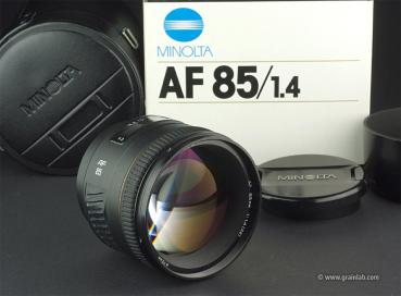 Minolta AF 85mm f/1.4 G