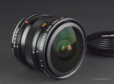 Minolta MC 7.5mm f/4 Fish-Eye