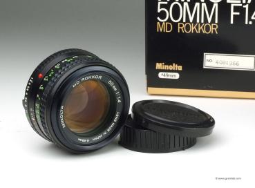 Minolta MD 50mm f/1.4