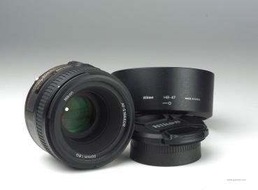 Nikon AF-S Nikkor 50mm f/1.8 G