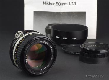 Nikon Nikkor 50mm f/1.4 AIS