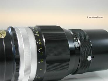 Nikon Nikkor-Q.C Auto 200mm f/4 im Neuzustand