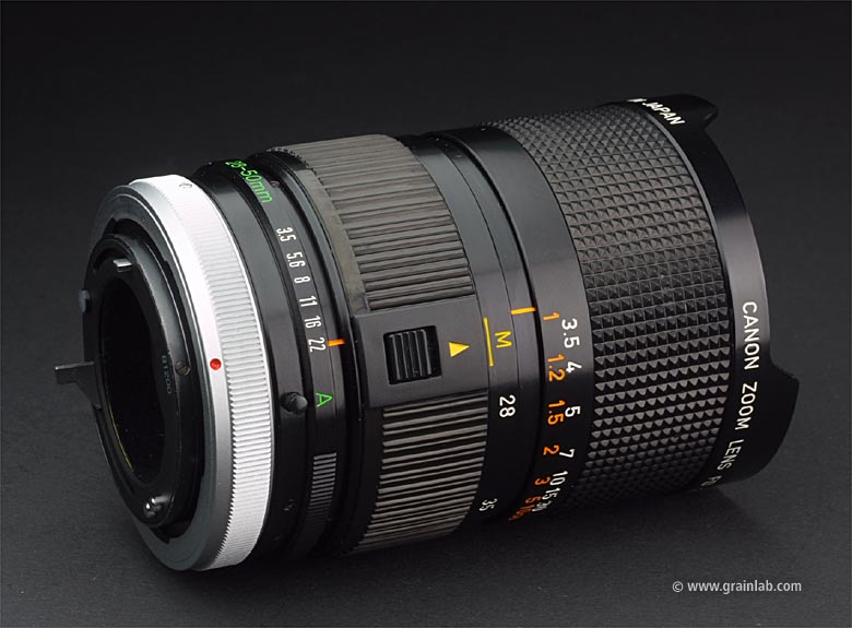 Canon FD 28-50mm f/3.5 S.S.C. - Grainlab