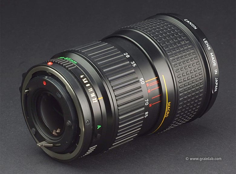 Canon FD 28-85mm f/4 - Grainlab