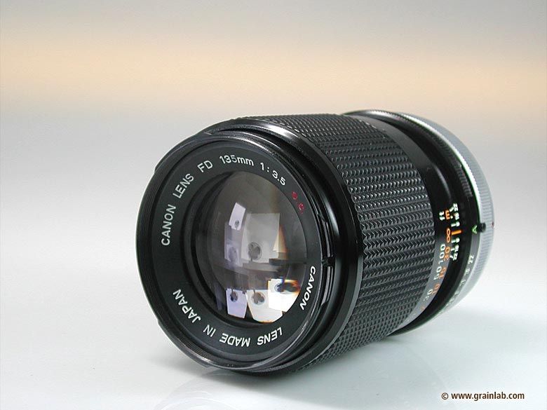 Canon FD 135 mm f/3.5 S.C. - Grainlab