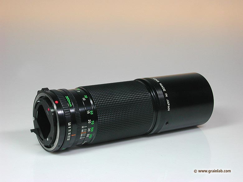 Canon FD 300mm f/5.6 - Grainlab