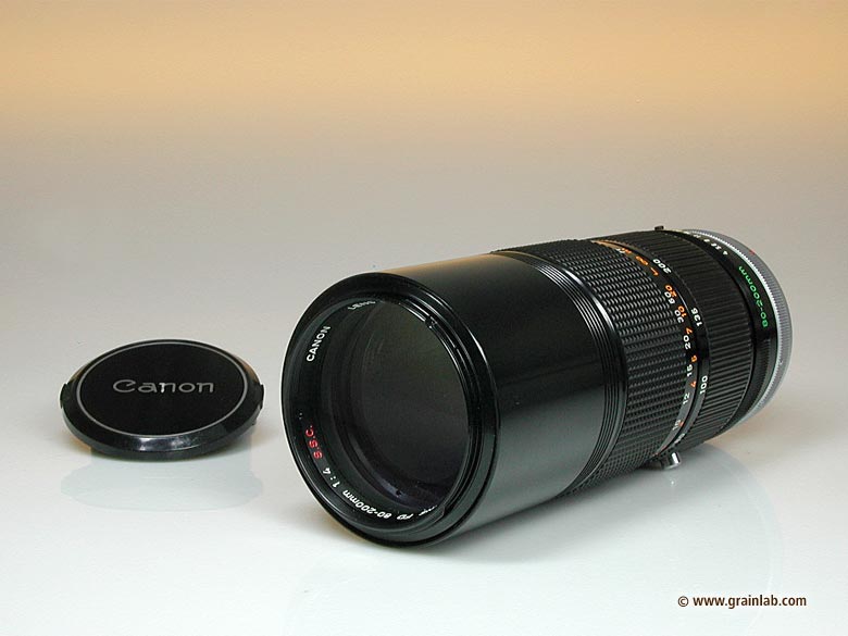 Canon FD 80-200mm f/4 S.S.C - Grainlab