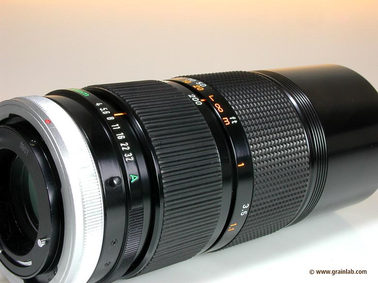 Canon FD 80-200mm f/4 S.S.C - Grainlab