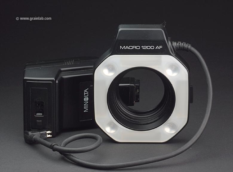 Minolta Macro 1200 AF Ring Flash - Grainlab