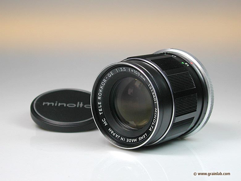 Minolta MC 100mm f/3.5 MC Tele Rokkor-QE - Grainlab