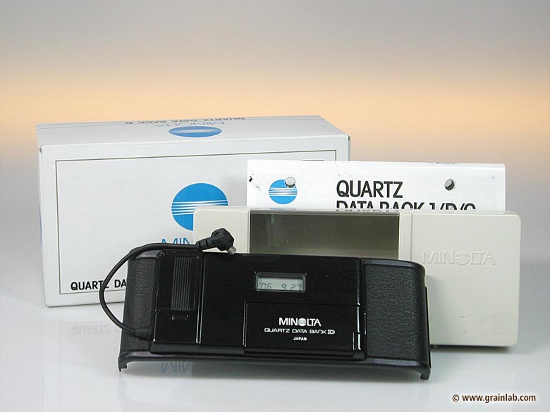 Minolta Quartz Data Back D - Grainlab