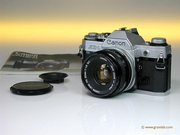 Canon AE-1 + FD 1.8/50mm