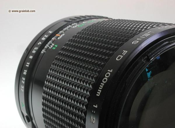 Canon FD 100mm f/2