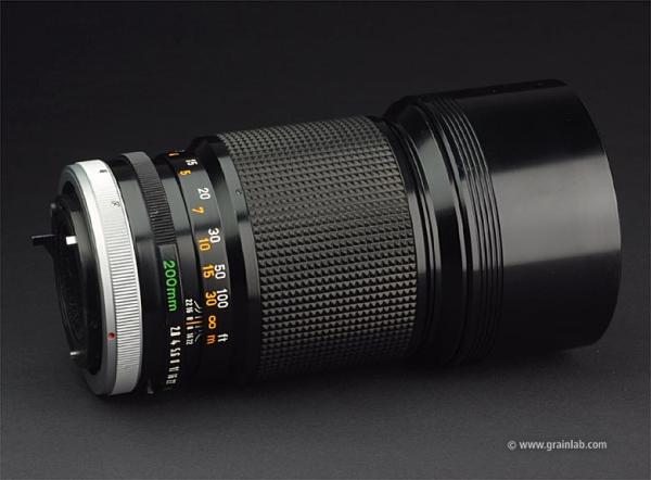 Canon FD 200mm f/2.8 S.S.C. - Grainlab