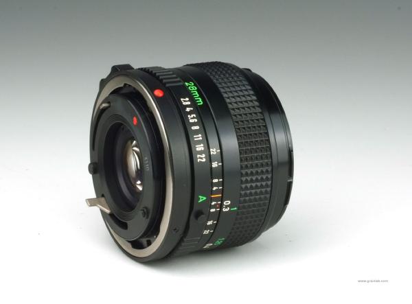 Canon FD 28mm f/2.8