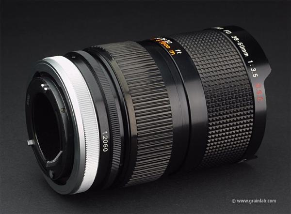 Canon FD 28-50mm f/3.5 S.S.C.