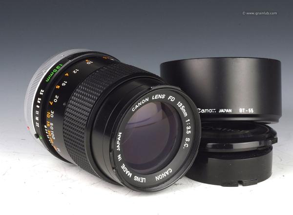 Canon FD 135mm f/3.5 S.C. - Grainlab