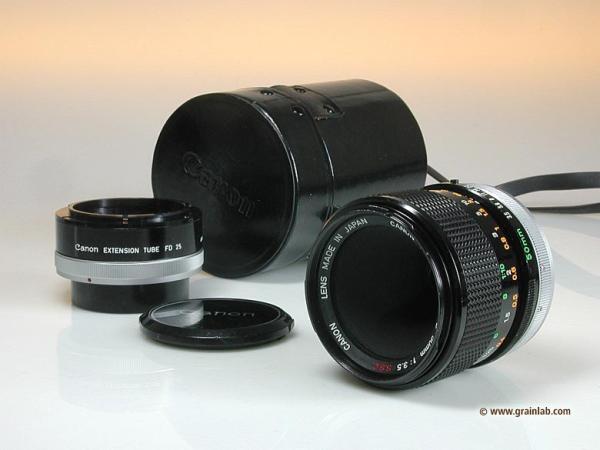 Canon FD 50mm f/3.5 S.S.C Macro