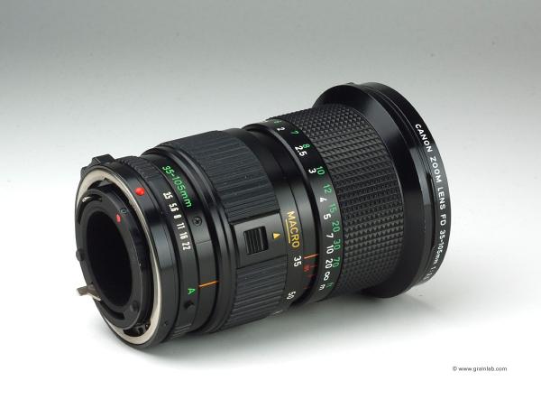 Canon FD 35-105mm f/3.5 Macro