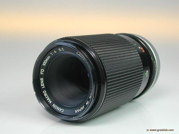 Canon FD 4/100mm Macro