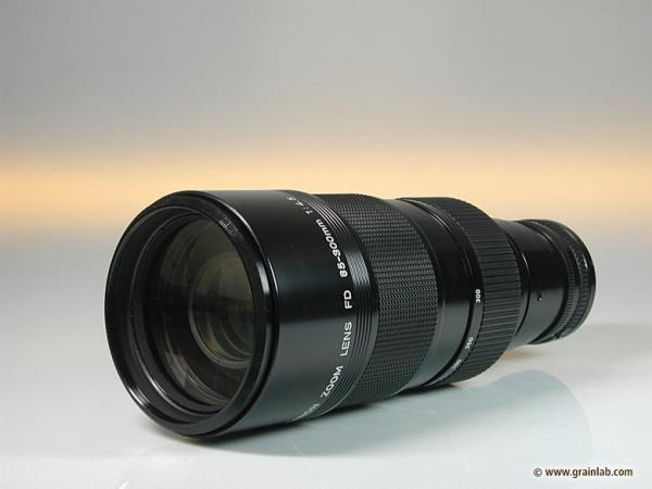 Canon FD 85-300mm f/4.5 - Grainlab