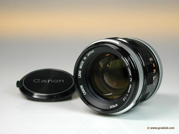 Canon FL 55mm f/1.2