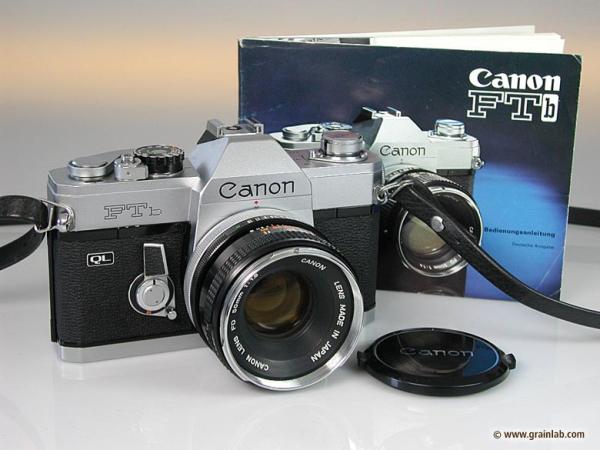 Canon FTb QL with FD 1.8/50mm