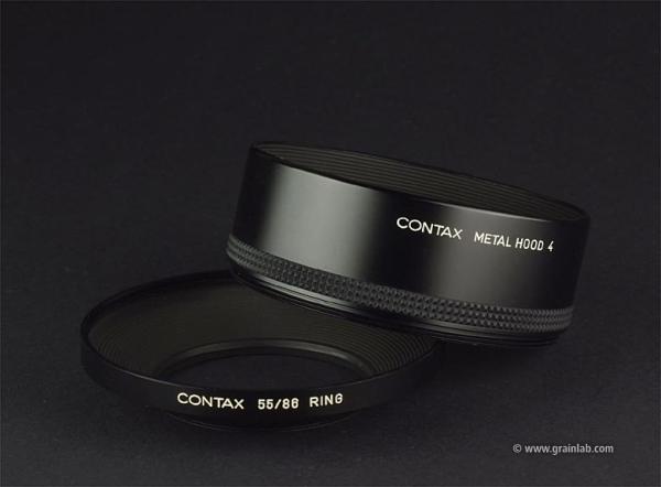 Contax Metal Hood 4 + 55/86 Ring