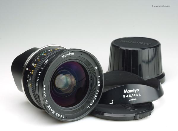 Mamiya N 43mm f/4.5 L for sale - Grainlab