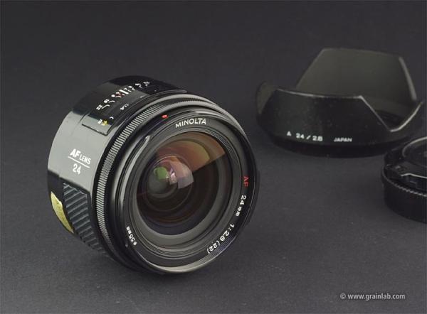 Minolta AF 24mm f/2.8 - Grainlab