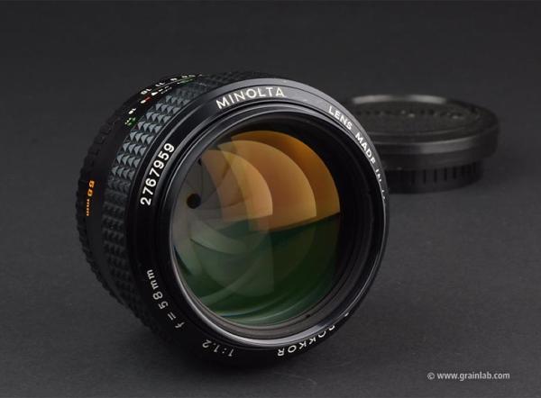 Minolta MC 58mm f/1.2