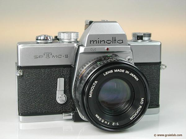 Minolta SRT MC-II with MD 2/50mm