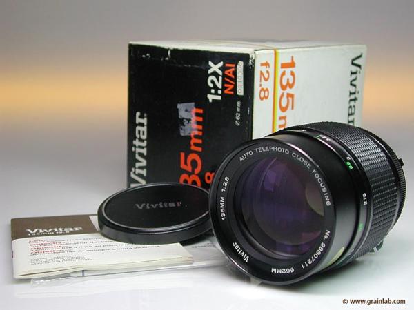 Vivitar 2.8/135mm Macro - Nikon AI