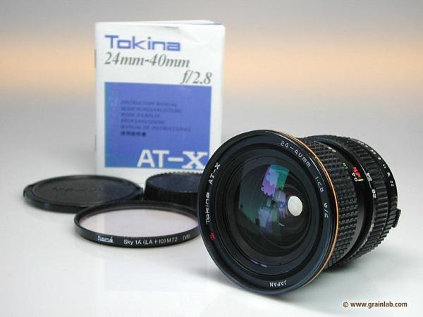 Tokina AT-X 24-40mm f/2.8 - Olympus OM
